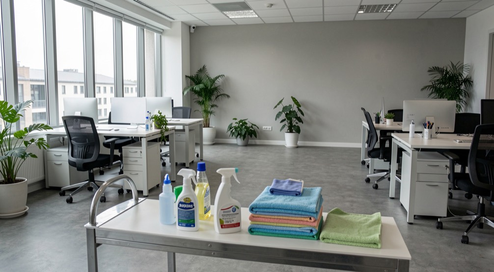 Productos para cocinas industriales y grasas quemadas: vista profesional centrada en desengrasante alcalino, contexto de espuma controlada y verificación mediante enjuague final